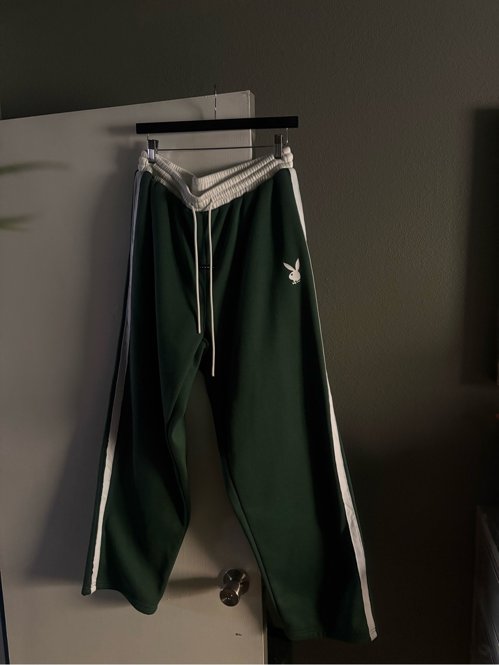 Playboy Green Track Pants